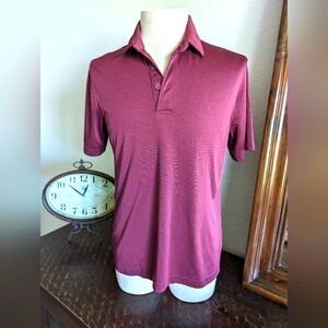 Men's Burgundy Polo Shirt